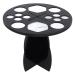 Makeup Brush Holder Makeup Brush Drying Rack 14 Holes Multifunctional Makeup Brush Stand for Makeup (Black)