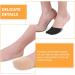 Invisible Forefoot Socks for Women - 4 Pairs High Heel Cushions & Insoles - Dressy Foot Pads for Comfortable High Heels - Buy Online on GoSupps.com