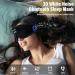 Sleep Mask with Bluetooth Headphones - 3D Blackout Eye Patches | Ultra-Thin Stereo Speakers & White Noise for Side/Back Sleepers | Perfect Travel Gift for Women & Men - Buy Online on GoSupps.com