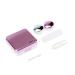 koulate Lens Box Reflective Cover Contact Lens Case Set Cute Lovely Travel Kit Box(Color 2)