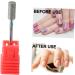 minkissy Finger Nails Nail Bit Nail Grinding Head Nail Drill Bits Manicure Set Nail Assecories - Buy Online on GoSupps.com