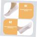 Housoutil 1 Pair Beach Socks Ballet Socks Silicone Ship Socks Arch Socks Compression Silicone Moisturizing Socks Cracked Heel Socks Socks Protector White Men and Women Spa - Buy Online on GoSupps.com