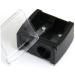 Precision Cosmetic Pencil Sharpener for Eyebrow & Eyeliner - Dual Hole Sharpener for Perfect Application | International Shipping Available - Buy Online on GoSupps.com