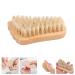 Minkissy Nail Brush & Cleaning Tool Set - Wood Handle Grip for Manicure & Pedicure | Perfect for Gel Nails & Peeling - Buy Online on GoSupps.com