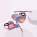 Buy Beaupretty Mini Heart Shaped Makeup Mixing Plate & Spatula | Stainless Steel Nail Color & Foundation Tools - International Shipping - Buy Online on GoSupps.com