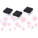 FOMIYES 6 pcs Grids Cosmetic Portable Puff Without Powder Case Makeup Loose Bottle Square Empty Four Size 2x2pcs As Shownx2pcs - Buy Online on GoSupps.com