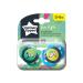 Tommee Tippee Fun Style Soother | Symmetrical Orthodontic Design | BPA-Free Silicone | 0-6 Months | Pack of 2 Dummies | Multicolored - Buy Online on GoSupps.com