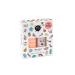 Nailmatic Kids Crac - Children's nail polish set (2) + Nail Art Nail ticker sticker - non -toxic nail polish for children - children manicure - gift for girls boys 3+ years old pink