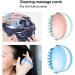 Ikaar Scalp Massage Brush Set - 2 Silicone Shampoo Brushes for Adults Children & Pets - Perfect for Wet & Dry Use | International Shipping - Buy Online on GoSupps.com