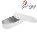 Nail Sterilizer & Art Tool Disinfection Box 1 Piece Manicure Accessories for Salon & Home Use (13x5cm) - Buy Online on GoSupps.com