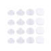 Milisten 100pcs Clip on Earring Cushions Helix Earring Silicone Earrings Earring Cushion for Clip on Earrings Silicone Earring Pad Spiral Earrings Pain-Proof Ear Pad Pain Pain Pad Screw Picture 1