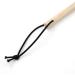 Heavy Duty Edition Fly Swatter - Long Wooden Handle Leather Insect Swatter - Smooth Surface - Helps Women with Long Handle - Practical - Buy Online on GoSupps.com