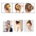 3-Piece Donut Hair Bun Maker Set | Brown Hair Accessories for Girls & Women | Includes 2 Elastic Bands & 10 U-Shape Hairpins - Buy Online on GoSupps.com