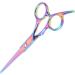 Hair Cutting Scissors Stainless Steel High Sharpness Ergonomic Handle Hairdressing Scissors for Family Barber Salon - Buy Online on GoSupps.com