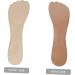 3 Pairs Flower Shaped High Heel Insoles - Height Enhancing Non-Slip Shoe Pads for Women - Buy Online on GoSupps.com