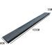 Large Kerb Ramps Heavy Steel Threshold ramps Car Threshold ramps Curb ramps Can be Used Under 3 tons Silver (100 * 6 * 1.5CM) - Buy Online on GoSupps.com