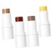 Outanaya 1 Set Contour Stick Face Contouring Makeup Kit Blush Stick for Cheeks Stick Blush Makeup Stick Face Highlighter Makeup Highlighter Stick Contour Kit Stick Contour Contouring Stick