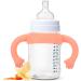 ibasenice 2 pcs Feeding Bottle Milk Bottle Handle for Bottle Holder Silicone Soft Silica Gel Feeding Bottles Handle for Accessories Handle Soft Handle - Buy Online on GoSupps.com