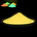 Fluorescent Powder 100g Professional Luminescence Pigments Phosphorescent Paint Photoluminescence Non-Toxic Aluminum Strontium Aluminum Neon Lights Dark Pigment Nights (04)