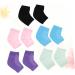 DOITOOL 5 Pairs Gel Socks Moisturizing Heel Soft Ventilate Heel Socks Foot Care Socks Anti Crack Heel Socks Moisturizing Socks Anti-Crack Socks Men and Women Breathable Facial Mask - Buy Online on GoSupps.com