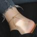 Xerling Simple Boho Gold Silver Adjustable Ankle Bracelet for Women - Minimalist Foot Jewelry in Gold - Buy Online on GoSupps.com