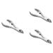 Fegtrty 3X Professional Feet Toe Nail Clippers Trimmer Cutters Paronychia Nippers Podiatry Stainless Foot Care Tools