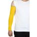 Ruilogod XL Yellow UV Protector Long Arm Gloves - Compression Cooling Sleeves for Outdoor Activities - Buy Online on GoSupps.com