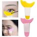 2pcs Eye Makeup Aid Professional Eyeliner Template Mascara Baffle Eyeliner Tool Tool Assistant Shaper Beauty Eyeliner Eyebrow Pink Size - Buy Online on GoSupps.com