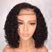 Jessica Bob Wig Human Hair 13x6 Lace Front HD Lace Short Curly Brazilian Remy Hair Wigs For Black Women Pre Plucked With Baby Hair(8 Inch)