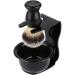 CABILOCK 2S Razor Holder Set - Acrylic Shaving Stand & Foam Bowl for Brushes | International Shipping Available - Buy Online on GoSupps.com