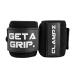 Clampz premium weightlifting wrist bandages fitness - heavy duty Wrist wraps 50cm for wrist support bodybuilding strength training and crossfit black/white