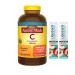 Nature Made - Extra Strength Vitamin C 1000mg 365 Tablets Dietary Supplement for Immune and Hydration Support Plus 2 Sugar Free White Peach Hydration Sticks