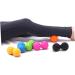 INOOMP Peanuts Massage Ball - Double Peanut Shoulder Roller & Yoga Balls for Deep Tissue Relief - Medium Black - Buy Online on GoSupps.com