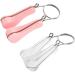SUPVOX Nose Up Lifting Shaper Clips - Set of 2, Natural Slimmer Nose Straighteners (White Pink) - Buy Online on GoSupps.com
