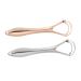 FRCOLOR 2pcs Tongue Brush Tongue Board Stainless Steel