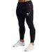 Wangdo Men's Joggers Sweatpants Gym Training Workout Pants Slim Fit with Zipper Pockets Black Medium