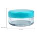 50 Pack Beauticom 5G Clear Jars with Teal Lids - BPA Free Containers for Scrubs Oils Creams & Makeup Samples | International Shipping Available - Buy Online on GoSupps.com