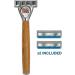 Bulldog Skincare Sensitive Bamboo Razor - Buy Online on GoSupps.com