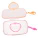 Ipetboom 2 Pcs Travel Wipes Dispenser Wipe Case for Diaper Bag Wipe Storage Holder Portable Wipe Storage Case Portable Wipes Dispenser Travel Wipes Case Wet Wipes Silica Gel Towel Box Baby