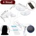 Loufy 1Set for Face Muscle Stimulator Facial Lifting Pulse Electric V-Face Slim Eye Beauty Wrinkle Remover White&Black - Buy Online on GoSupps.com