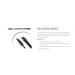 Elke DUO Brow Brush - Vegan Cruelty-Free Hypo-Allergenic Faux Squirrel Hair for Perfect Eyebrows | International Shipping - Buy Online on GoSupps.com