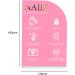 Folpus Nail Art Display Board Lightweight False Nail Tip Showing Holder - Buy Online on GoSupps.com