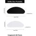 Buy 20 Pairs of Silicone Nose Pads for Glasses - Self-Adhesive Slide-Resistant Anti-Slip Comfort in Black & Clear - International Shipping Available! - Buy Online on GoSupps.com