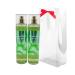 Bath & Body Works CUCUMBER MELON Fine Fragrance Mist Gift set with a Red Bow for Holiday - Pack of 2
