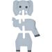 Vipbuy Elephant-Shaped Wooden Glasses Holder | 3D Puzzle Stand for Sunglasses | Unique Animal Desk Decor & Gifts - Buy Online on GoSupps.com