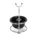 Stylish Portable Rustproof Men's Shaving Brush Stand - Perfect for Hotels & Barber Shops - Buy Online on GoSupps.com