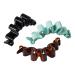 TRI Hair Clip - Metal-Free Wavy Hair Clamp | Durable Hair Accessories | 2.5 x 8 cm Hair Gripper - Buy Online on GoSupps.com
