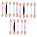 FOMIYES 750 pcs 5 boxes Shadow Eye Double-end Eyeshadow Sponge Double-ended Brush Sided Tool Disposable