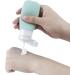 Buy Voozo 4 Pack Silicone Travel Bottles - Leak-Proof Refillable Squeeze Containers for Shampoo & Shower Gel - 60ml with PVC Storage Pocket - Perfect for International Travel - Buy Online on GoSupps.com