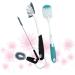 Pretyzoom 2 Sets Cup & Bottle Cleaning Tools - Pacifier & Water Bottle Cleaner Brushes for Effortless Cleaning - Buy Online on GoSupps.com
